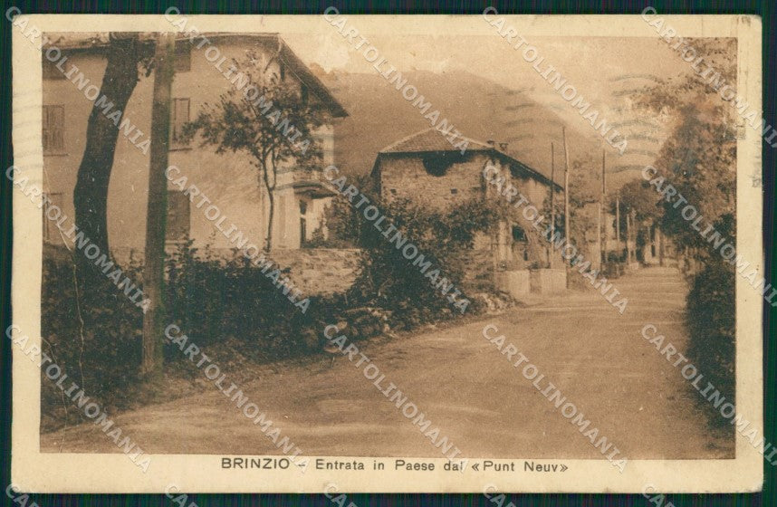 Varese Brinzio ABRASA FORO cartolina QK8534 – fronte