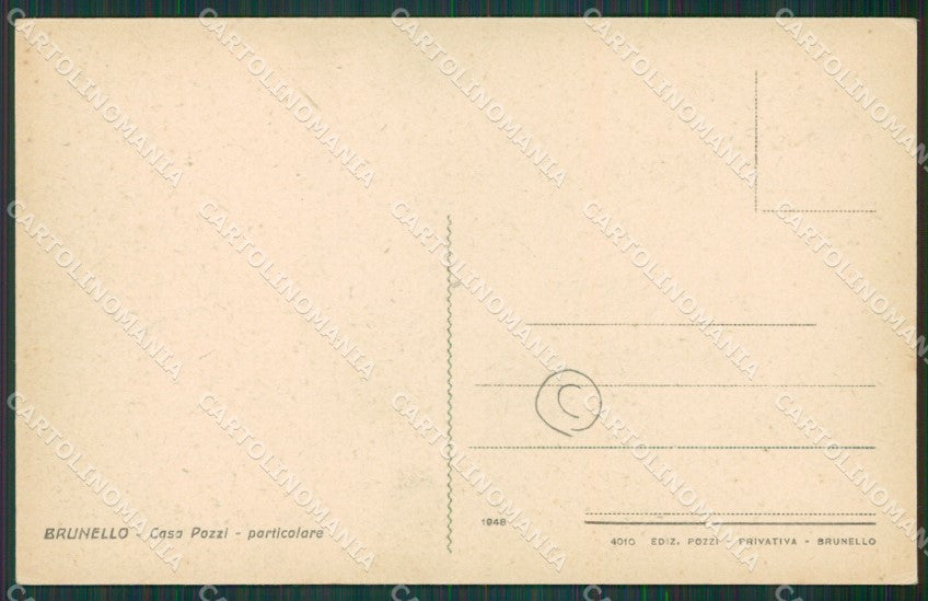 Varese Brunello cartolina QK8550 – retro