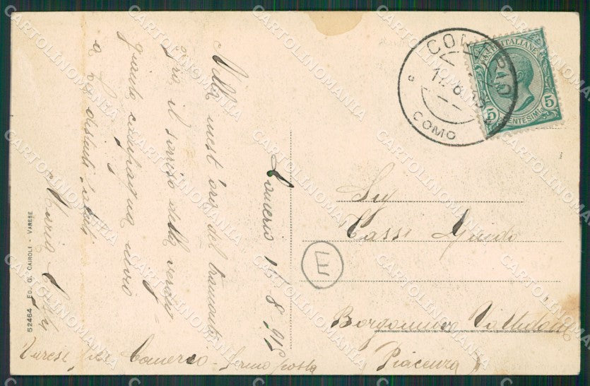 Varese Comerio cartolina QK8569 – retro