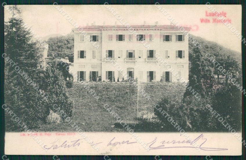 Varese Luvinate TRACCE UMIDO cartolina QK8574 – fronte