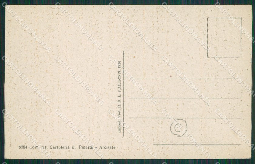 Varese Arcisate cartolina QK8590 – retro