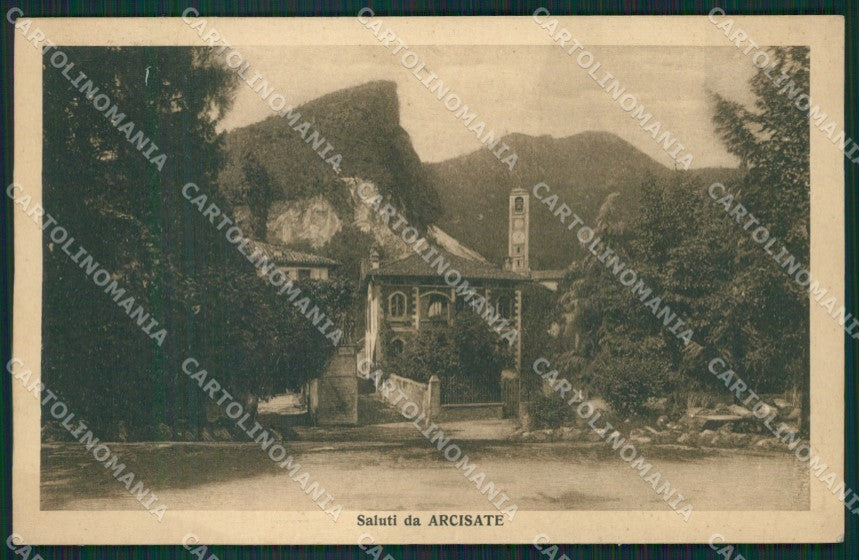 Varese Arcisate PIEGA cartolina QK8620 – fronte