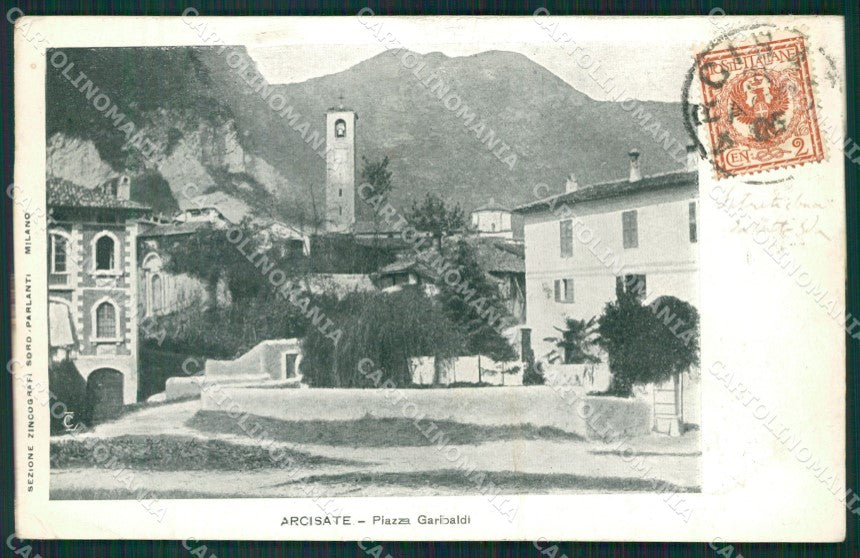 Varese Arcisate cartolina QK8621 – fronte