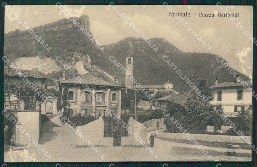 Varese Arcisate TRACCE UMIDO ABRASA cartolina QK8627 – fronte
