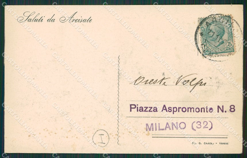 Varese Arcisate cartolina QK8631 – retro