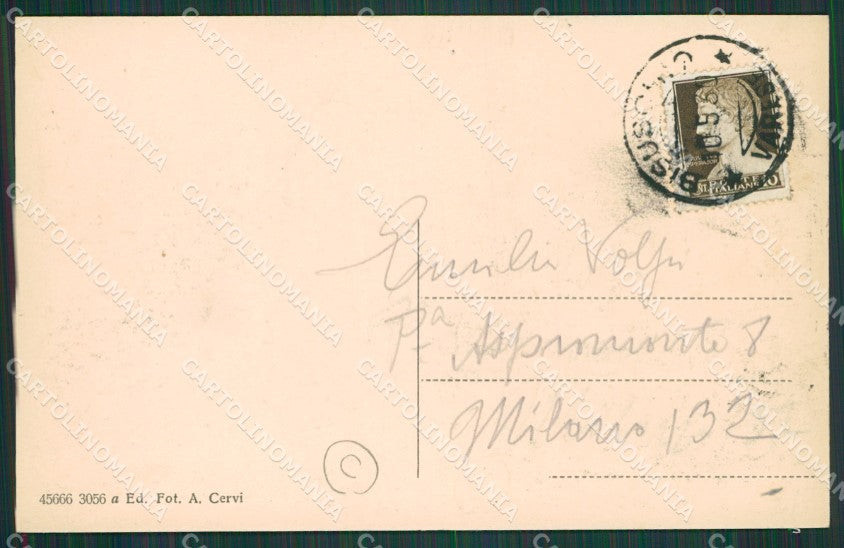 Varese Bisuschio cartolina QK8635 – retro