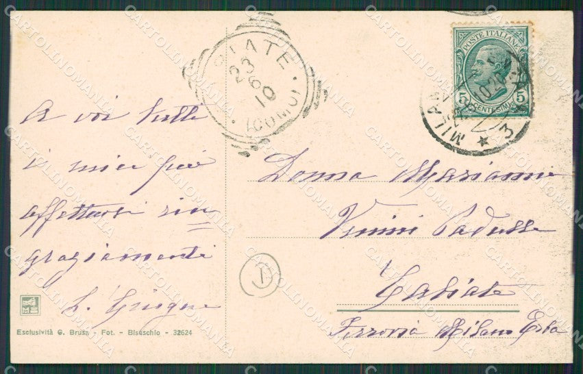 Varese Bisuschio cartolina QK8646 – retro