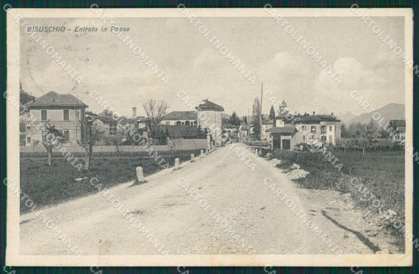 Varese Bisuschio RIPARATA cartolina QK8655 – fronte