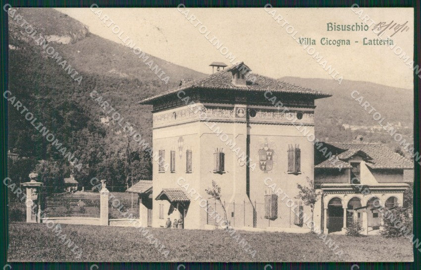 Varese Bisuschio cartolina QK8658 – fronte
