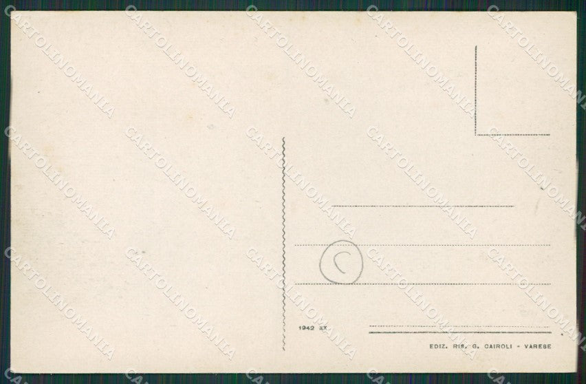 Varese Cuasso al Piano cartolina QK8677 – retro