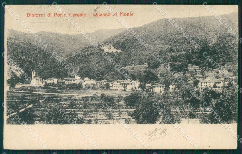 Varese Cuasso al Monte PIEGA cartolina QK8681 – fronte