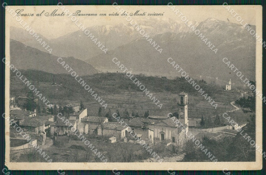 Varese Cuasso al Monte PIEGA cartolina QK8683 – fronte