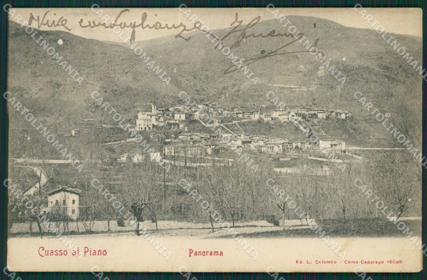Varese Cuasso al Piano cartolina QK8684 – fronte
