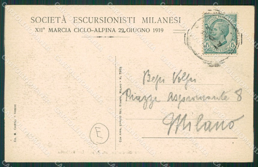 Varese Induno Olona cartolina QK8705 – retro
