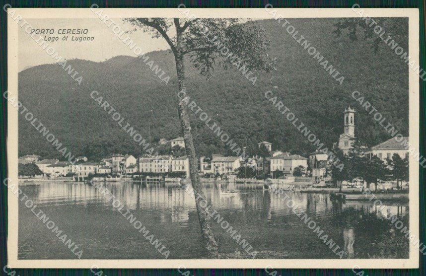 Varese Porto Ceresio cartolina QK8713 – fronte