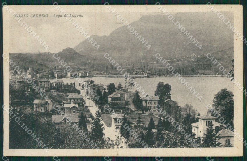 Varese Porto Ceresio cartolina QK8715 – fronte