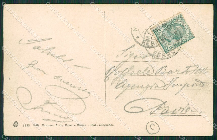 Varese Porto Ceresio cartolina QK8716 – retro
