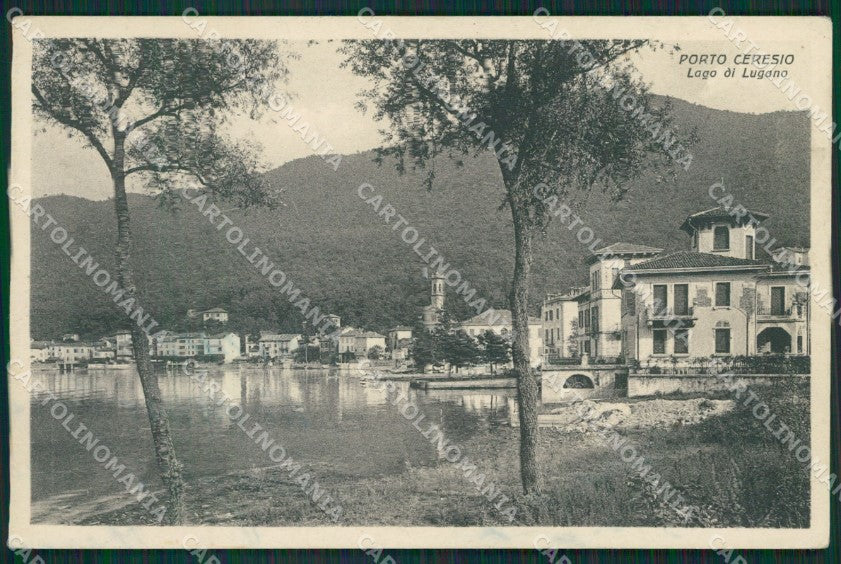 Varese Porto Ceresio cartolina QK8717 – fronte
