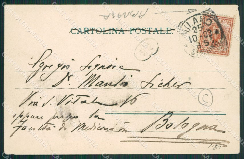 Varese Porto Ceresio ABRASA cartolina QK8718 – retro