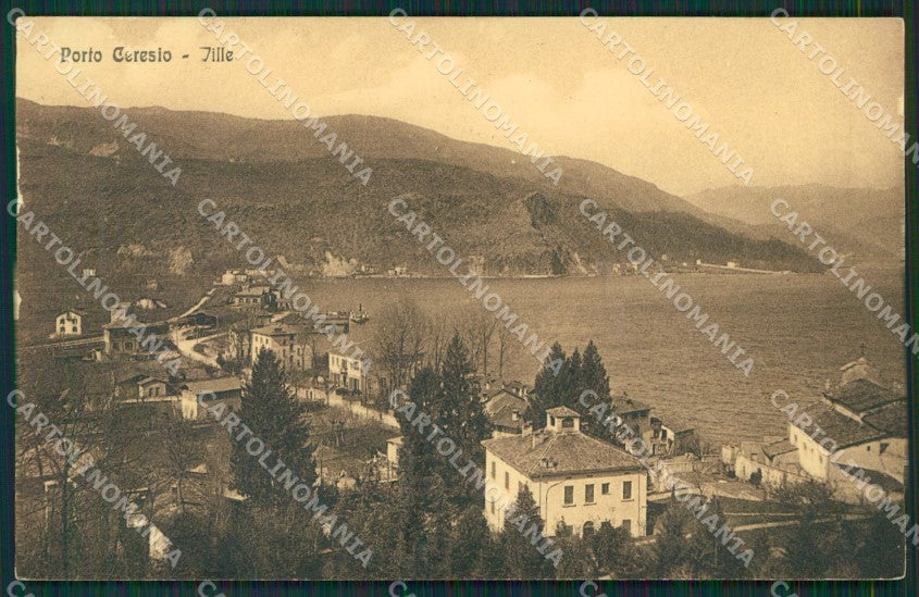 Varese Porto Ceresio cartolina QK8724 – fronte