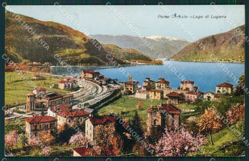 Varese Porto Ceresio cartolina QK8725 – fronte