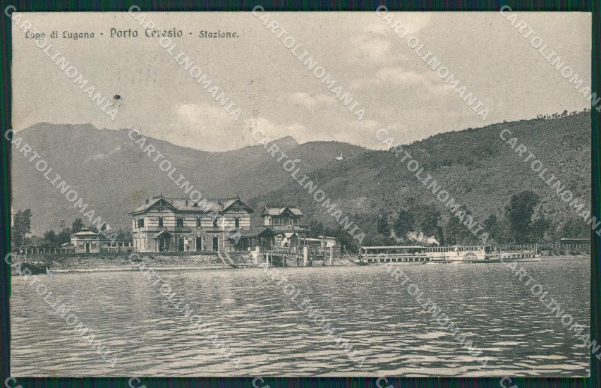 Varese Porto Ceresio cartolina QK8728 – fronte