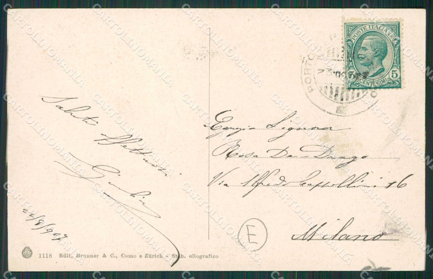 Varese Porto Ceresio cartolina QK8728 – retro