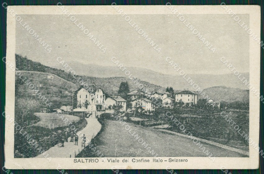 Varese Saltrio PIEGHE cartolina QK8745 – fronte