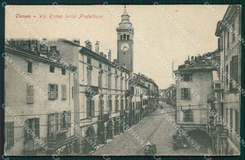 Cuneo città cartolina QK8753 – fronte