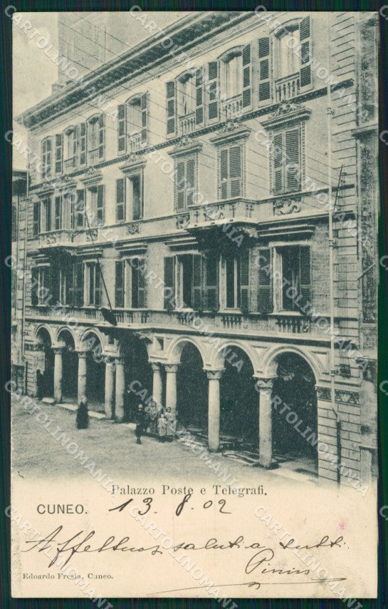 Cuneo città cartolina QK8758 – fronte