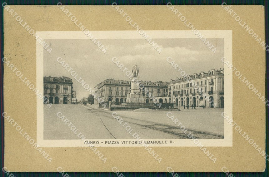 Cuneo città STRAPPINO PIEGA cartolina QK8759 – fronte