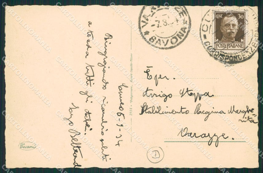 Cuneo città cartolina QK8762 – retro