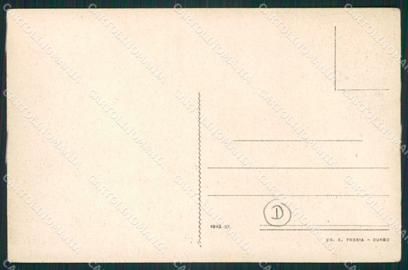 Cuneo città cartolina QK8764 – retro