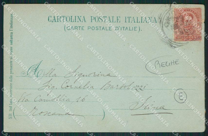 Cuneo città PIEGHE cartolina QK8777 – retro