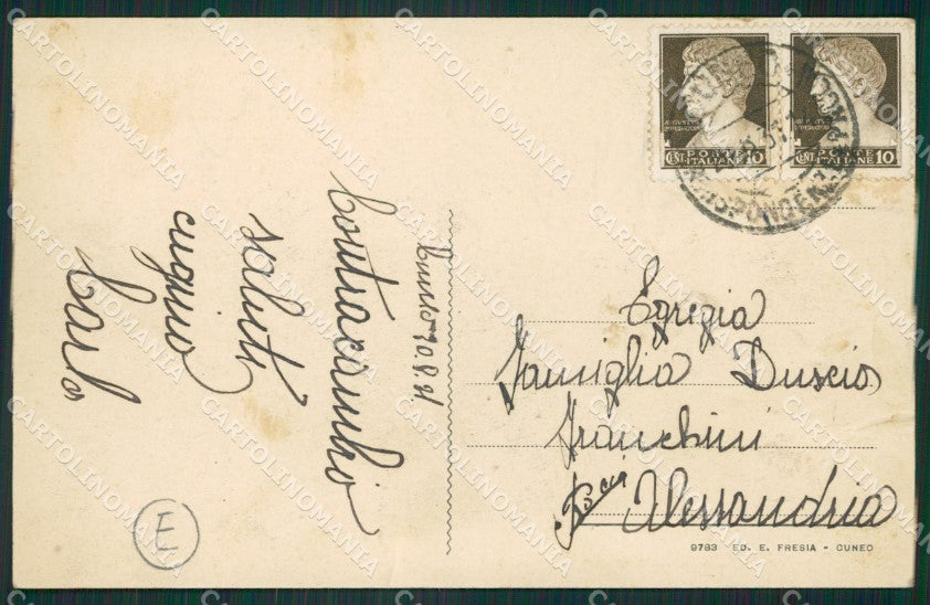 Cuneo città cartolina QK8778 – retro