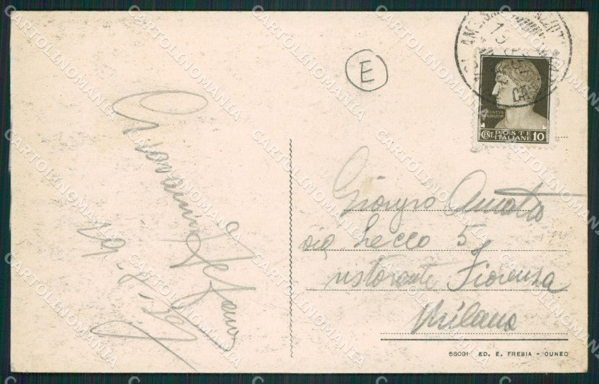 Cuneo città cartolina QK8780 – retro