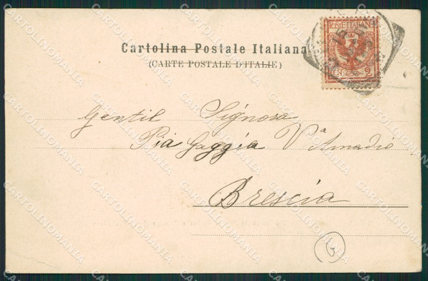 Cuneo città cartolina QK8800 – retro