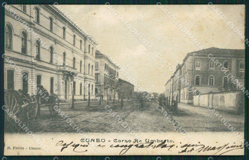 Cuneo città cartolina QK8803 – fronte