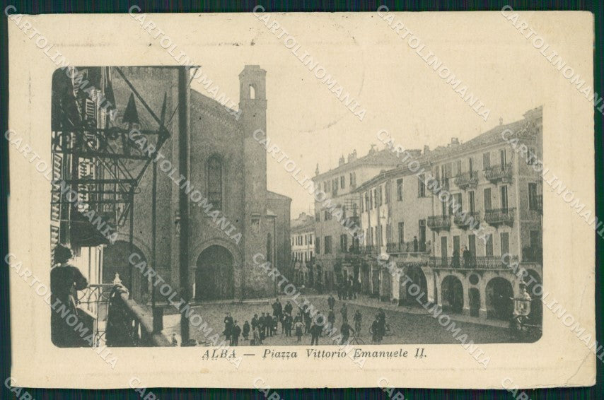 Cuneo Alba cartolina QK8810 – fronte