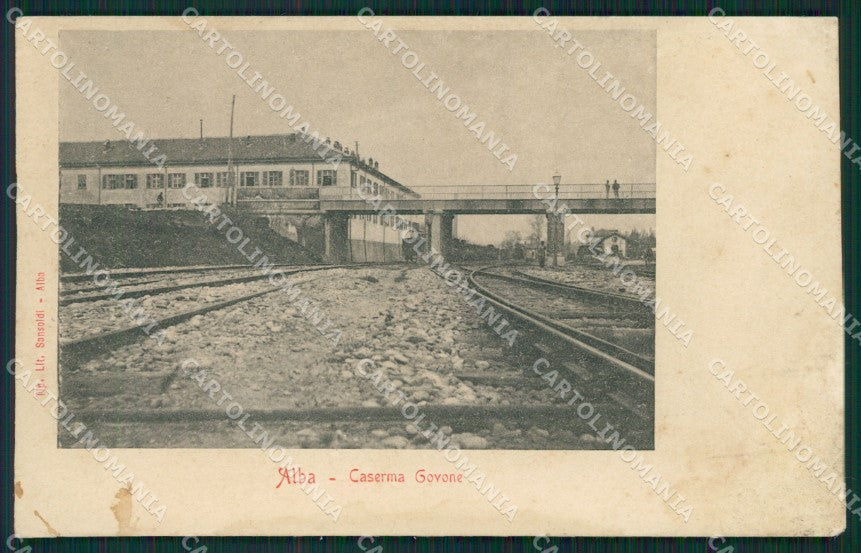 Cuneo Alba cartolina QK8813 – fronte