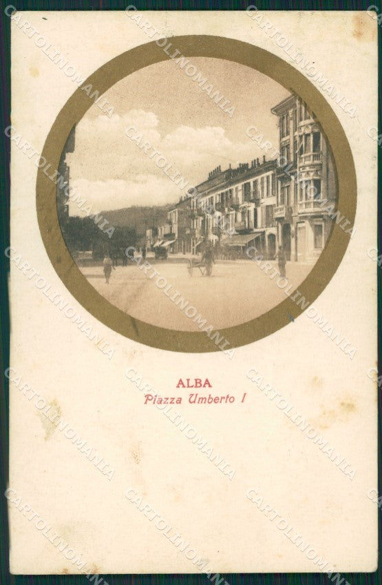 Cuneo Alba cartolina QK8824 – fronte