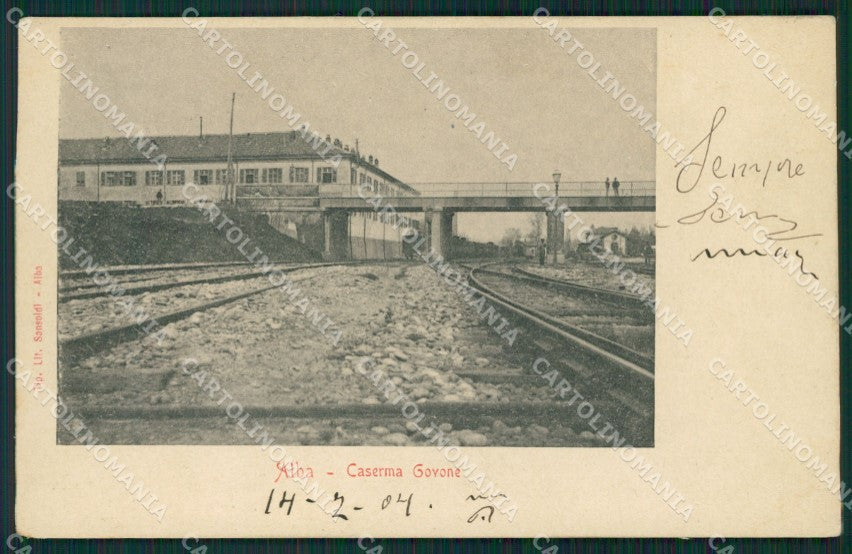Cuneo Alba cartolina QK8827 – fronte