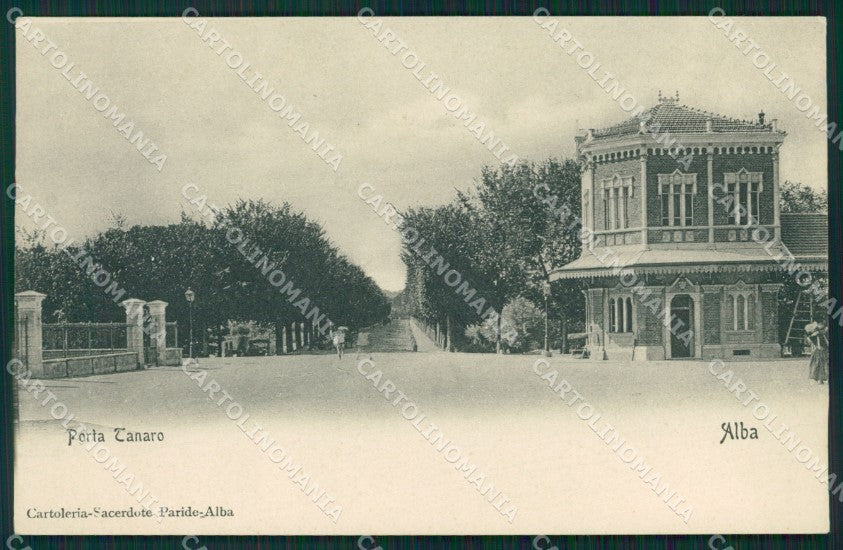 Cuneo Alba cartolina QK8828 – fronte