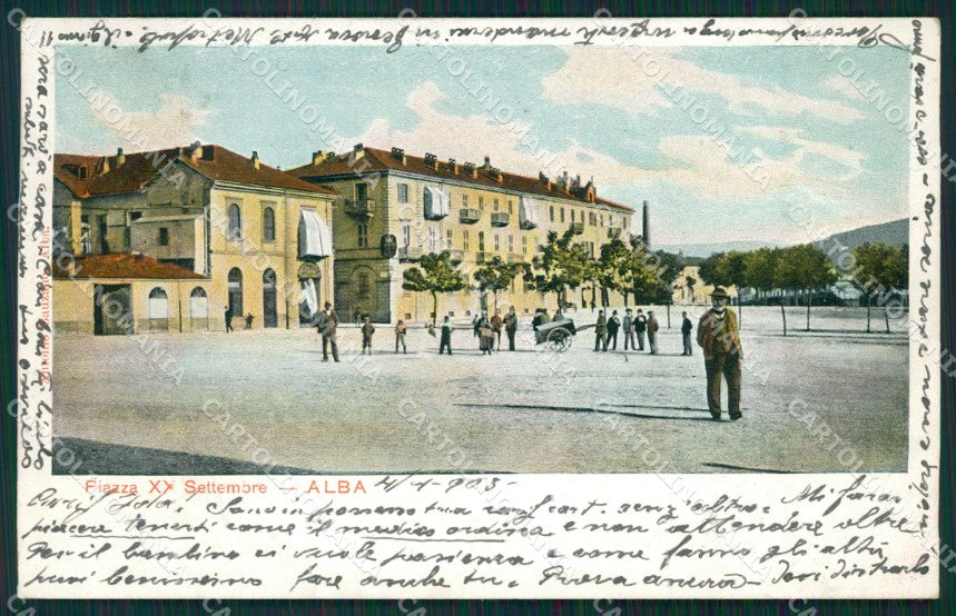Cuneo Alba cartolina QK8830 – fronte