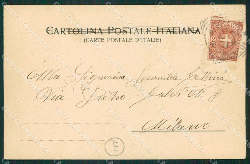Cuneo Alba cartolina QK8832 – retro