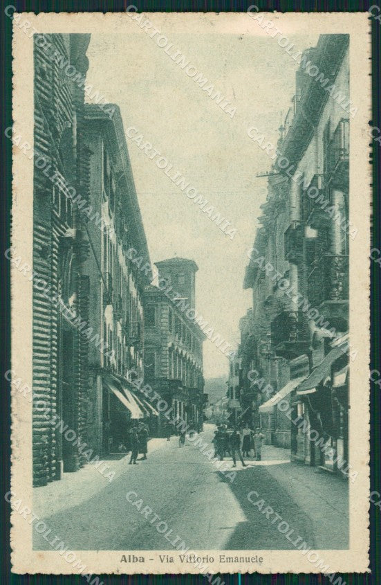 Cuneo Alba cartolina QK8837 – fronte