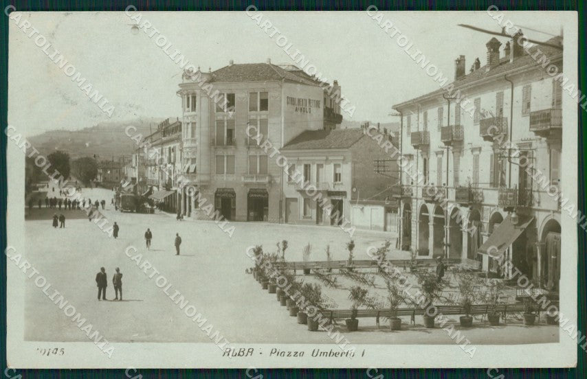 Cuneo Alba foto cartolina QK8840 – fronte