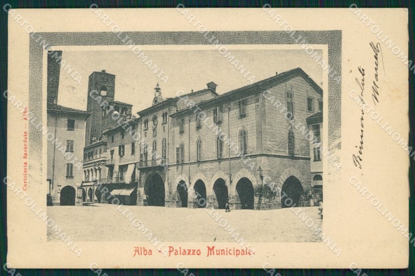 Cuneo Alba cartolina QK8846 – fronte