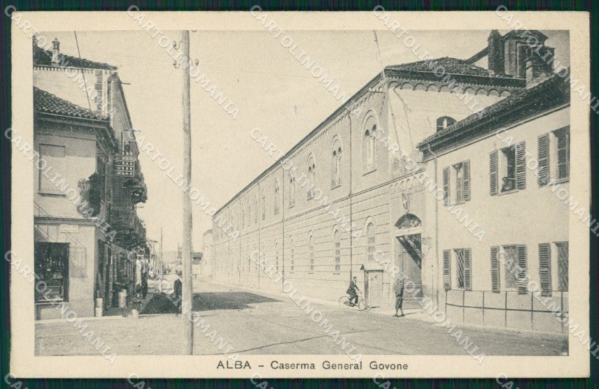 Cuneo Alba Caserma cartolina QK8847 – fronte