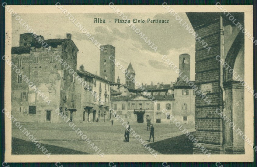 Cuneo Alba cartolina QK8855 – fronte
